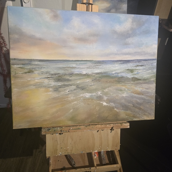 Original Hand Painted, Pallet Knife Textured, Oil Painting - Picture 4 of 5